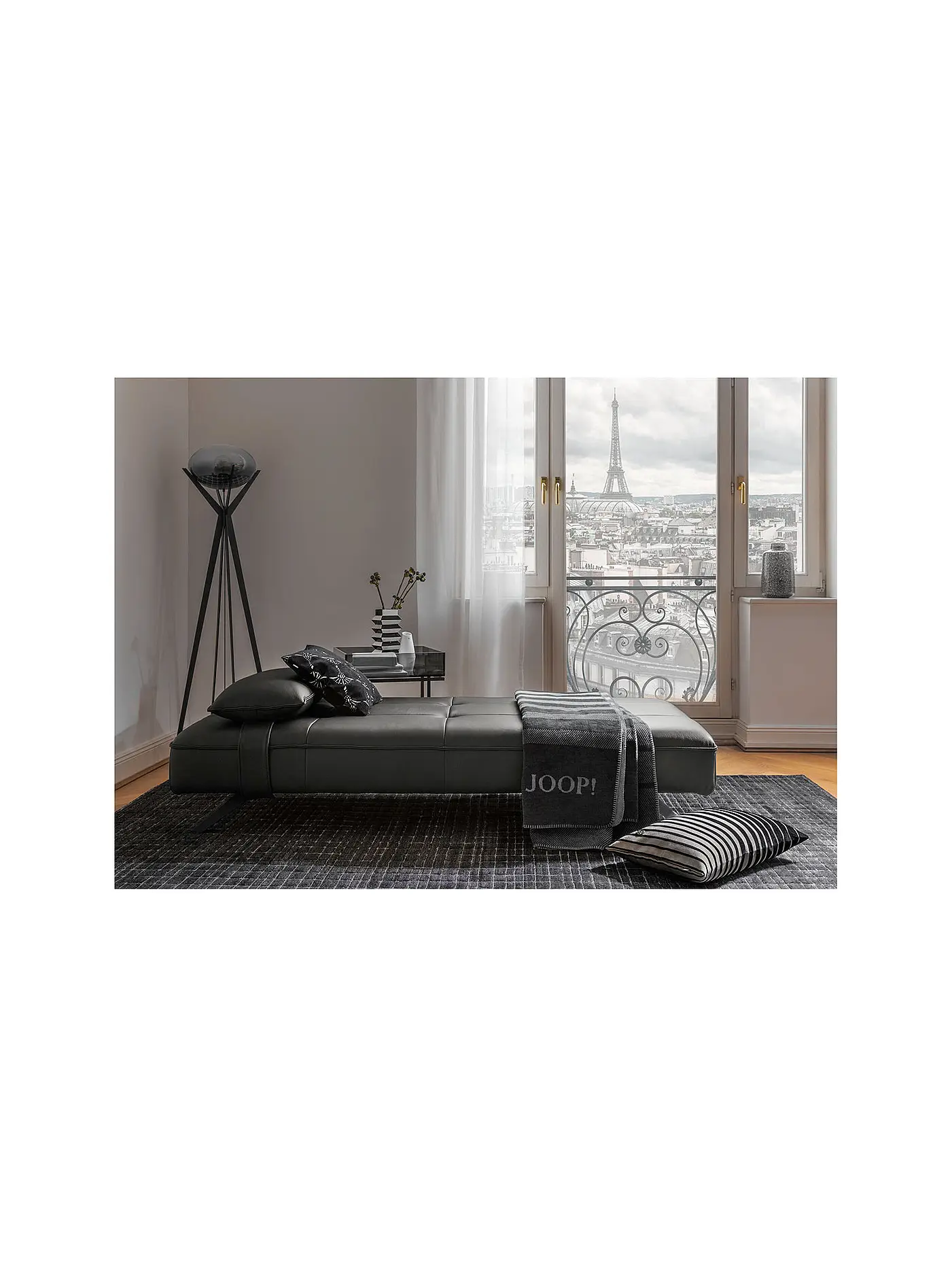 JOOP | Wohndecke SHUTTER 150x200cm Schwarz | 